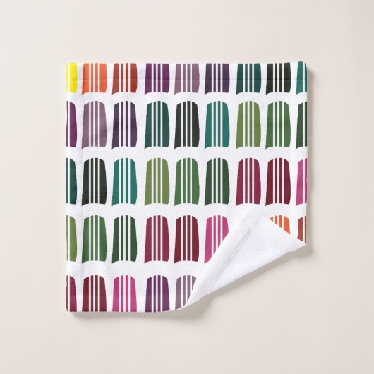 Haak Kleurrijk Breigaren Bad Handdoek (Wasdoekje)