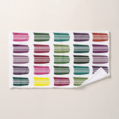 Haak Kleurrijk Breigaren Bad Handdoek (Handdoek)