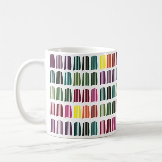 Haak Kleurrijk Breigaren Koffiemok (Links)