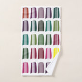 Haak Kleurrijke Brei Garens Bad Handdoek (Handdoek)