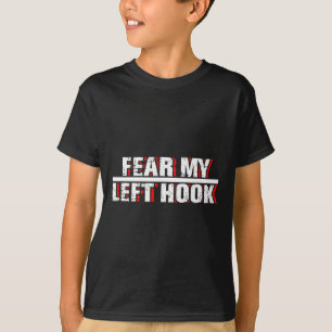 Haak Links Kickbokser Vechtkunst MMA Coach T-shirt