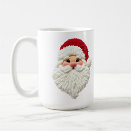 Haak nep garen Kerstman  Koffiemok