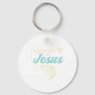 Haak op Jezus door Geviste Christelijke Godsdienst Sleutelhanger