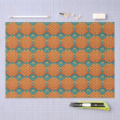 Haak Schelp Patroon Tissuepapier (Craft)