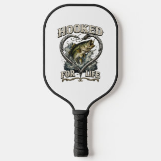 Haak voor het Leven Baarsvissen Hart Pickleball Paddle
