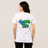Haak Voor Het Leven Regenboog Graffiti Tri-Blend Shirt (Achterkant volledig)