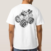 Haak ze omhoog! t-shirt (Achterkant)