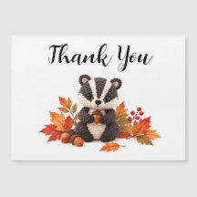 Haakbadger Herfst Bedankt