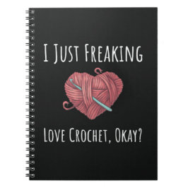 Haakcadeau voor jongens Mannen haaknaald Notitieboek