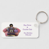 Haakclub Sleutelhanger (Voorkant)