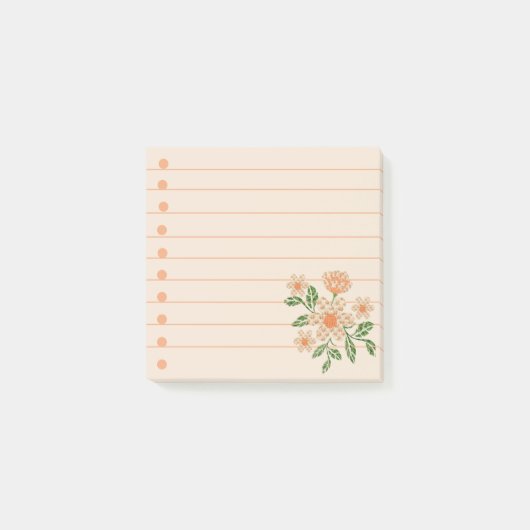 Haakeffect Bloemen Post-it® Notes (Voorkant)
