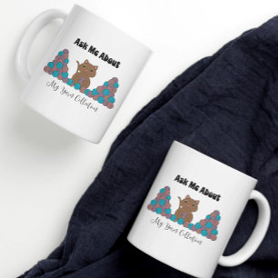 Haakgaren Collectie Cat Funny Koffiemok