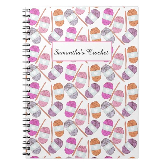 haakgaren notitieboek (Voorkant)