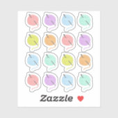 Haakhaken Haken Breien Garens Hobby Bujo Planner Sticker (Vel)