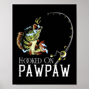 Haakjes Op Het Zijn Van Pawpaw Grappige Vissen Poster