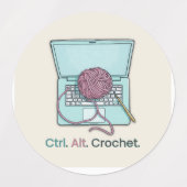 Haaklabel Stickers (Design 2)