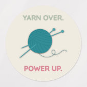 Haaklabel Stickers (Design 1)