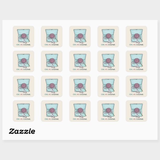 Haaklabel Stickers (Vel)