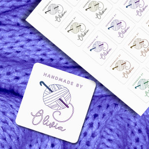 Haaknaald en garen multifunctioneel naaien labels