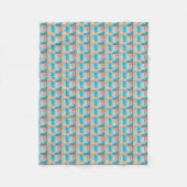 Haakpen Fleece Deken (Voorkant)