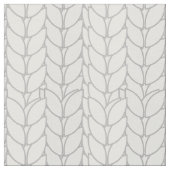 Haakstijl patroon beige wit stof (Close Up)