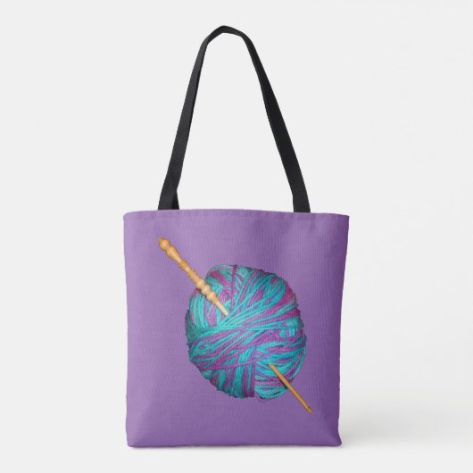 haakwerk en garens, voor ambachtelijke doeleinden, tote bag (Achterkant)