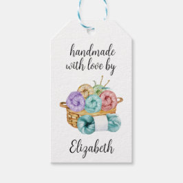 Haakwerk Met Liefde Gehaakt Cadeaulabel