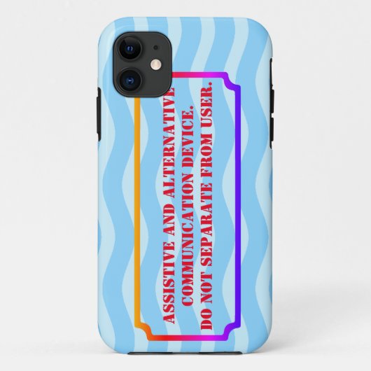 Haal AAC-kleur niet weg Case-Mate iPhone Case (Achterkant)