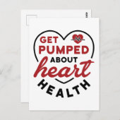 Haal alles over hartgezondheid briefkaart (Voorkant / Achterkant)