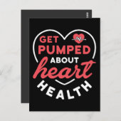 Haal alles over hartgezondheid briefkaart (Voorkant / Achterkant)