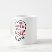 Haal alles over hartgezondheid koffiemok (Voorkant links)