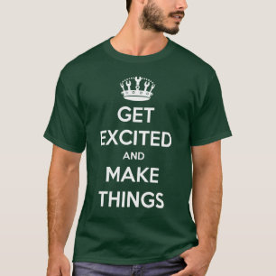 Haal alles uit je hoofd en maak dingen t-shirt