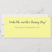 Haal Bunny Rabbit Sunrise Scene Whimsical Cute (Achterkant)