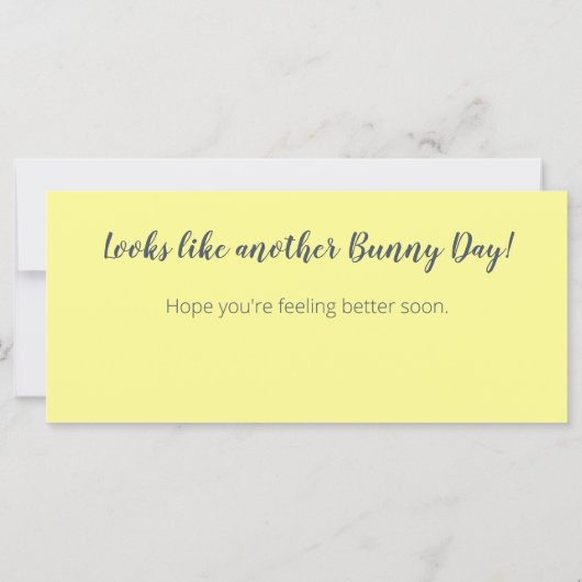 Haal Bunny Rabbit Sunrise Scene Whimsical Cute (Achterkant)