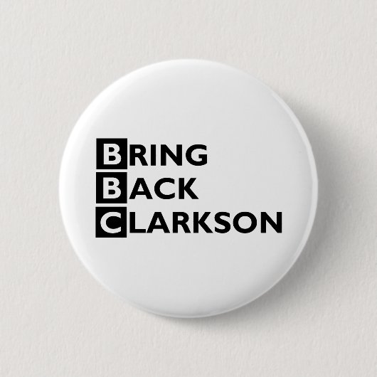 Haal Clarkson Button terug (Voorkant)