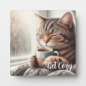 Haal Cozy Cat Fotoplaat (Voorkant)