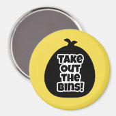 Haal de bakken eruit! magneet (Voorkant / Achterkant)