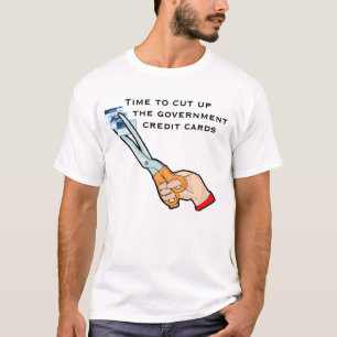 Haal de creditcards van de overheid weg t-shirt