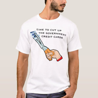 Haal de creditcards van de overheid weg t-shirt