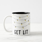 Haal de grappige Mok met kerstlampjes uit je hoofd (Links)