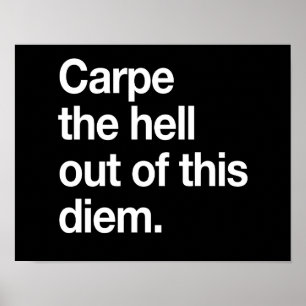Haal de hel uit deze Diem Poster