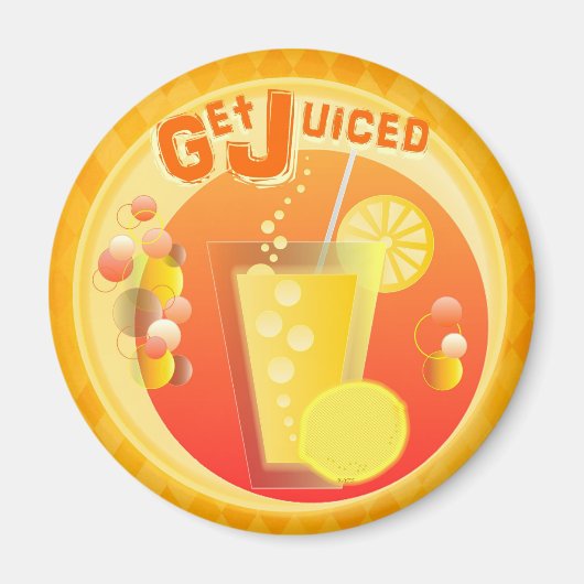 Haal de juiced Cocktail Magnet (Voorkant)
