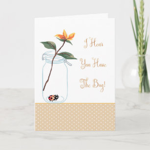 Haal de Kaart van Co-Worker in huis die een insect