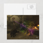 Haal de kat niet uit je handen. briefkaart (Voorkant / Achterkant)