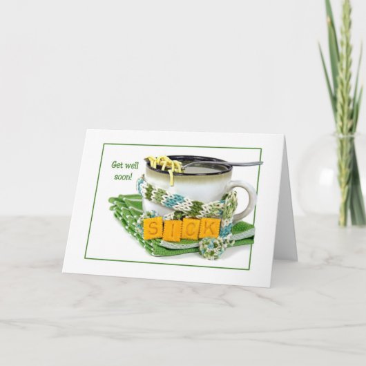 Haal de kippen uit de voedingsbron kaart (Voorkant)