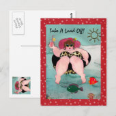 Haal de lading uit! briefkaart (Voorkant / Achterkant)