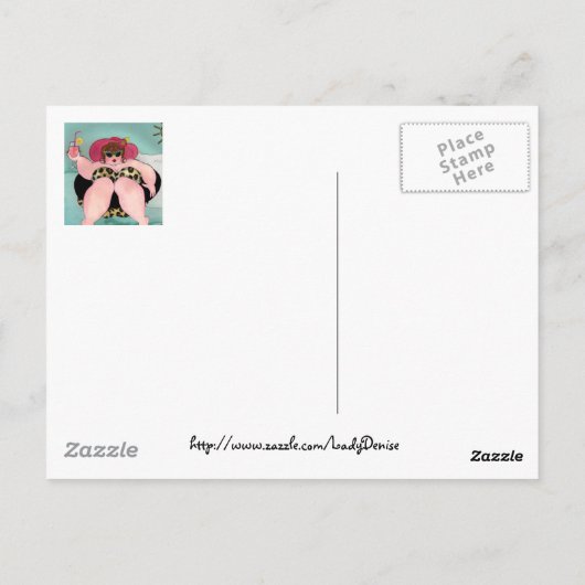 Haal de lading uit! briefkaart (Achterkant)