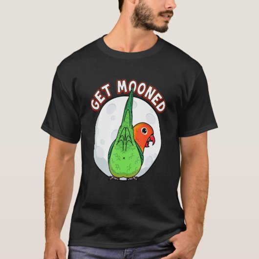 Haal de onderstroom van parrot in Fischers Loveb T-shirt (Voorkant)