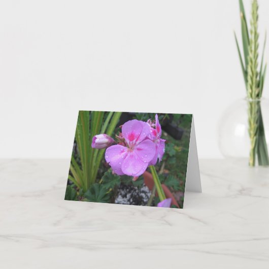 Haal de regen op - Notecard Kaart (Voorkant)