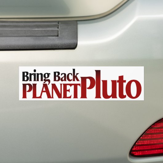 Haal de stekker terug bumpersticker (Op auto)